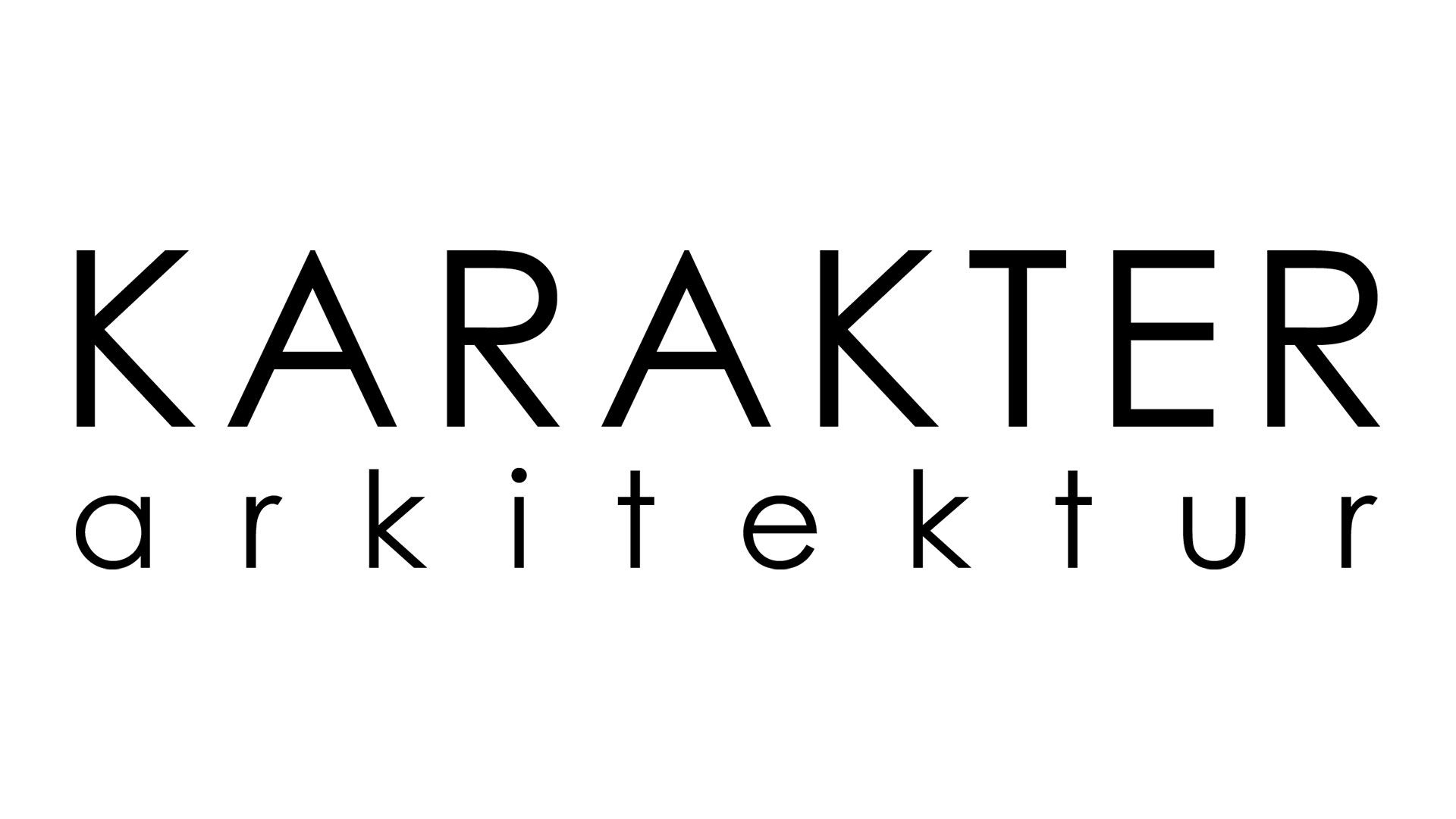 Karakter Arkitektur logo