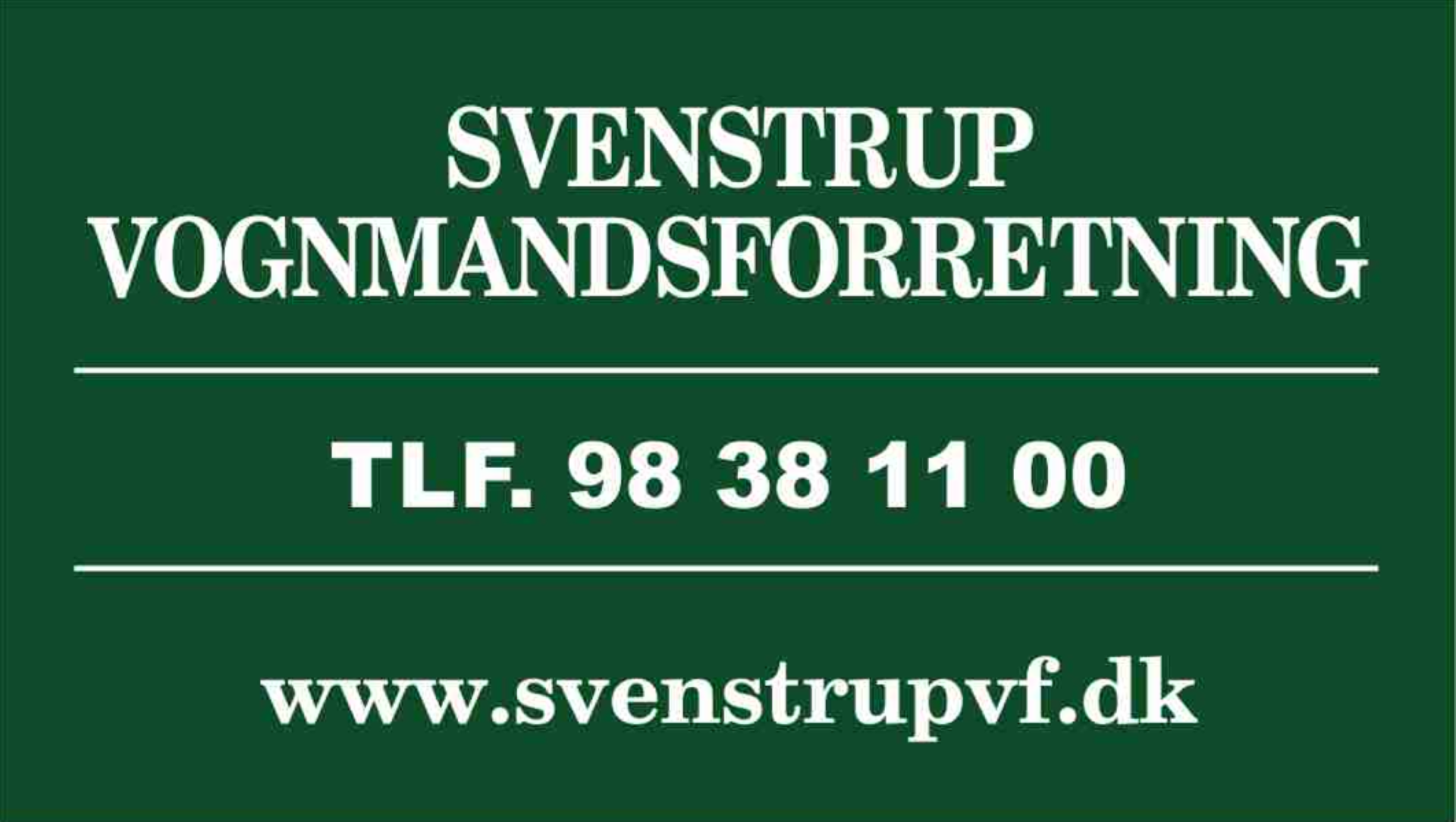 Svenstrup Vognmandsforretning - Logo